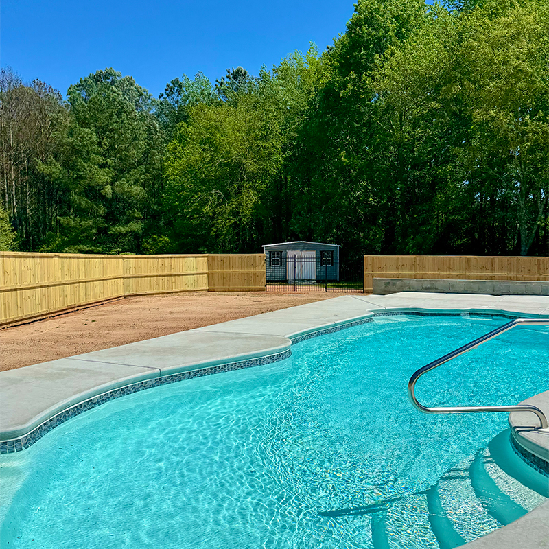 Hawk fences atlanta service pool fence instalation