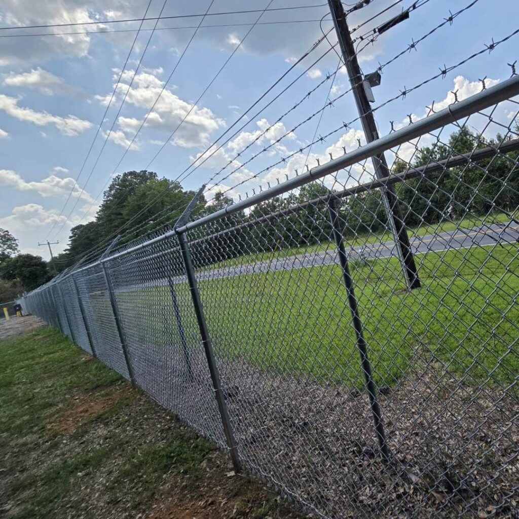 Professional chain link fence installation in Atlanta GA