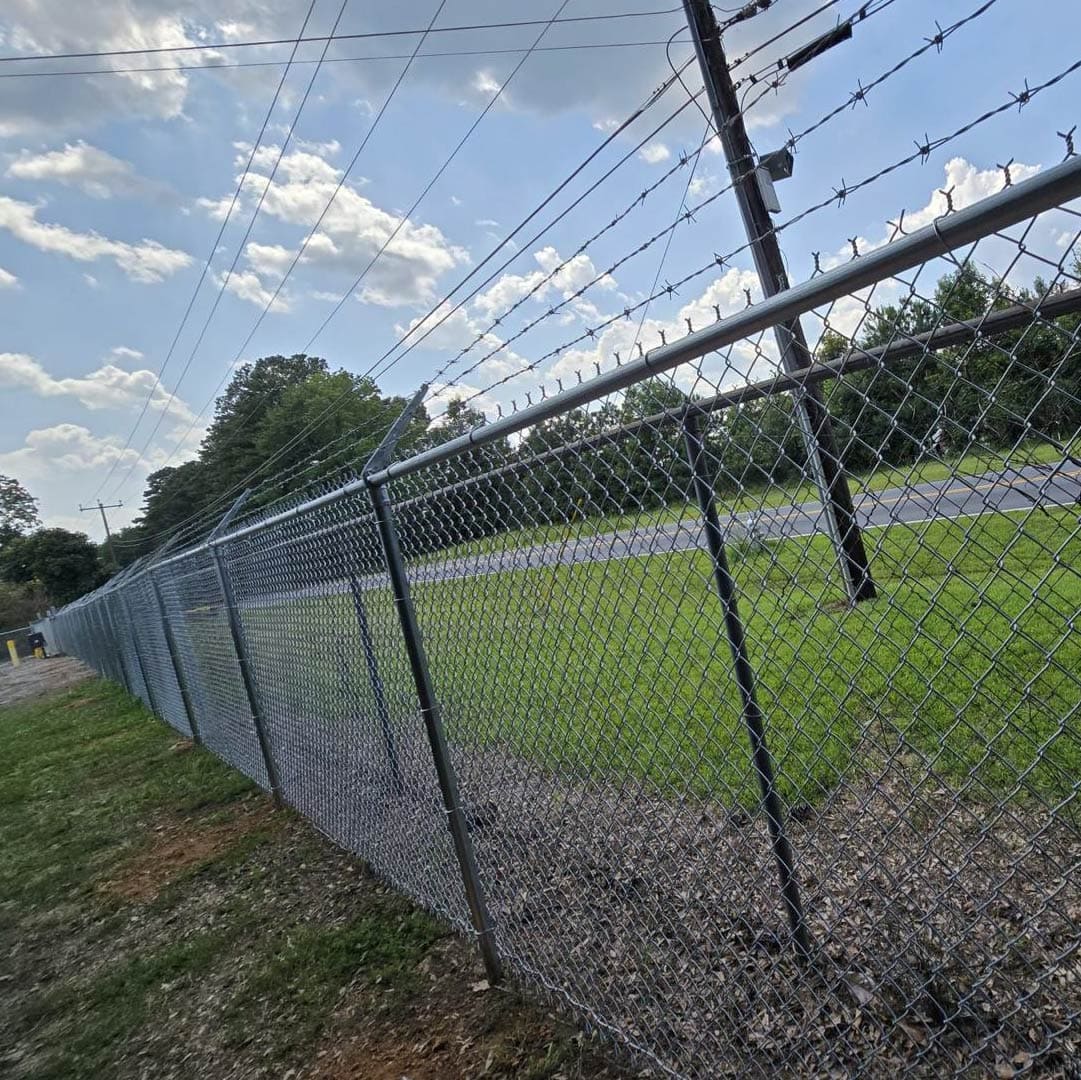 Professional chain link fence installation in Atlanta GA