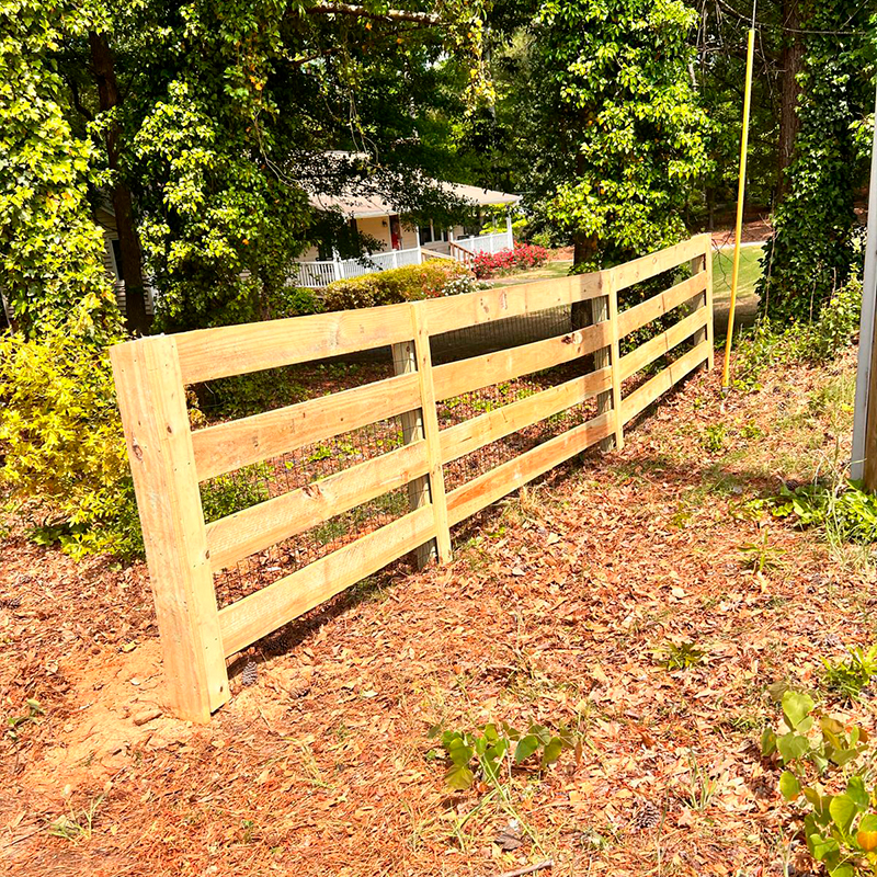 Hawk fences atlanta service fence instalation
