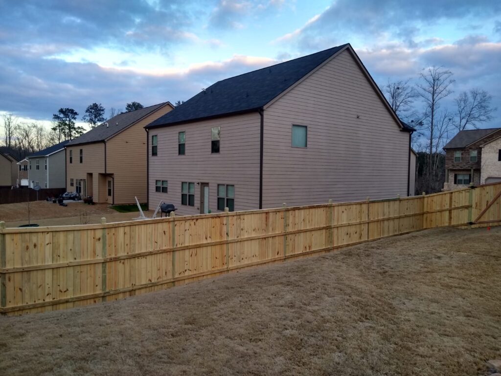 Expert fence installation in Peachtree Corners, GA by Hawk Fences LLC