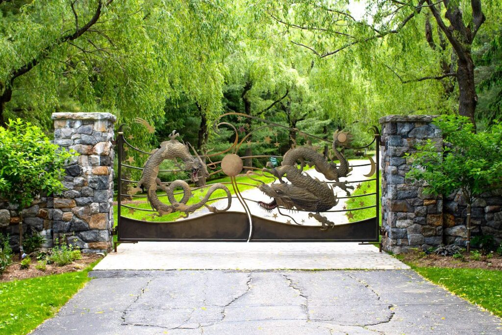 Driveway gates installation in Duluth, GA