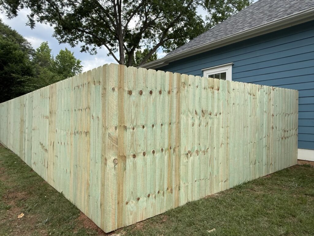 Dog Ear Privacy Fence