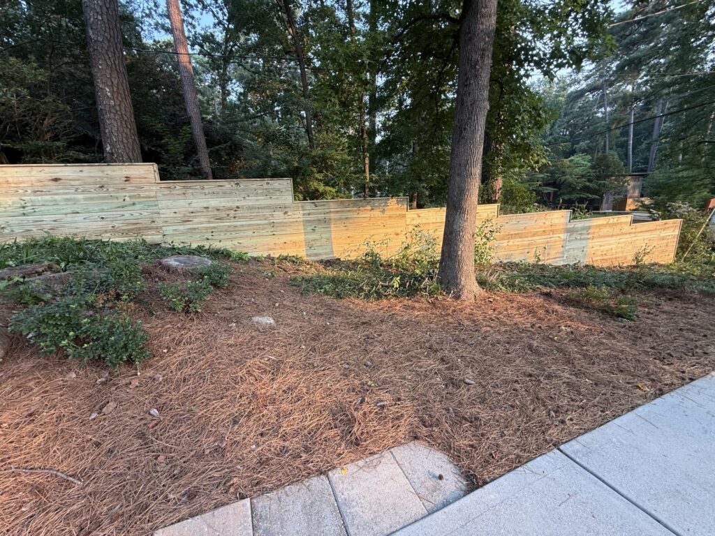 What Does a Step-Down Fence Look Like?