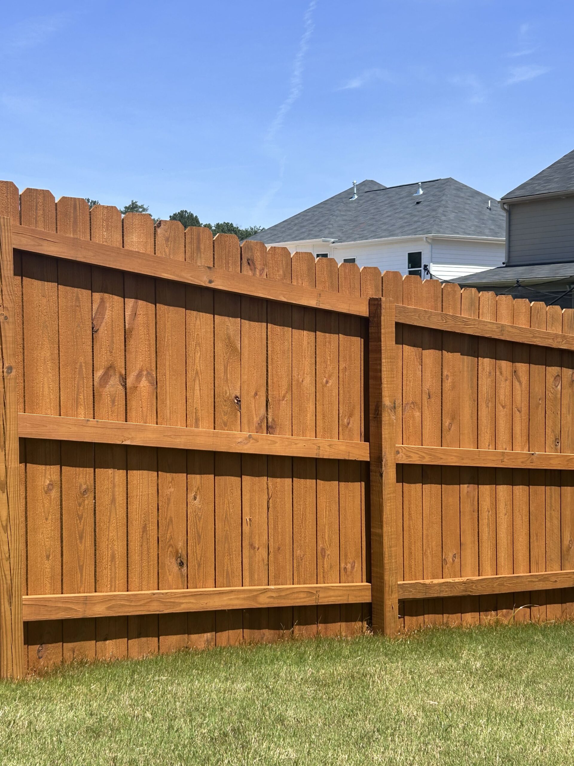 Wood Fence Color Options